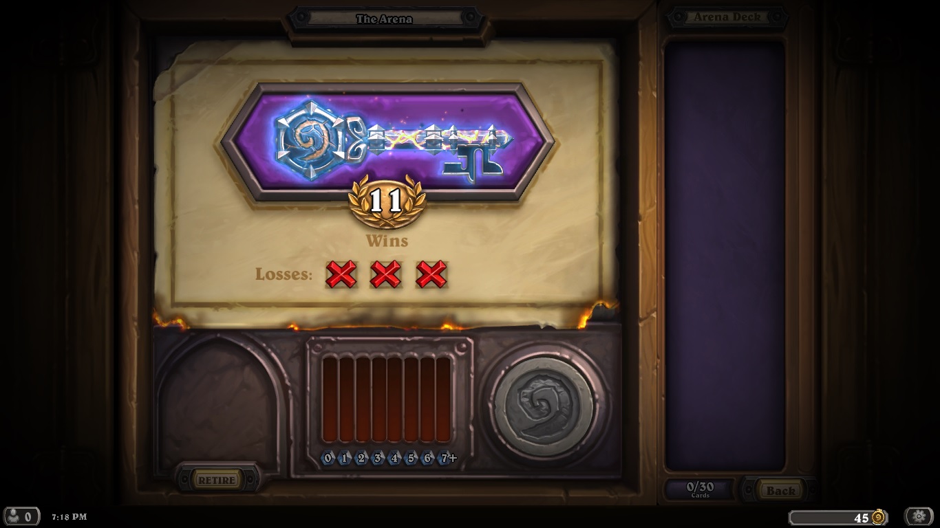 Matchmaking arena hearthstone