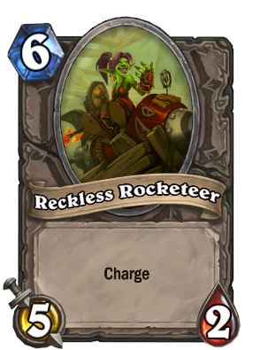 Image result for reckless rocketeer hearthpwn