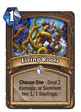 living roots