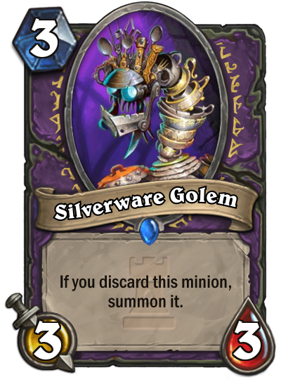 One Night in Karazhan: Silverware Golem