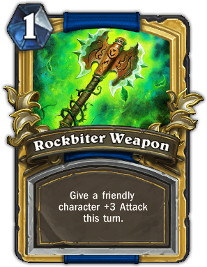 hearthstone 4 attack weapons