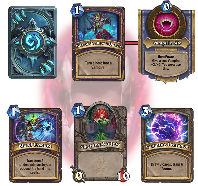 Blood Queen Lana'thel Special Card Images