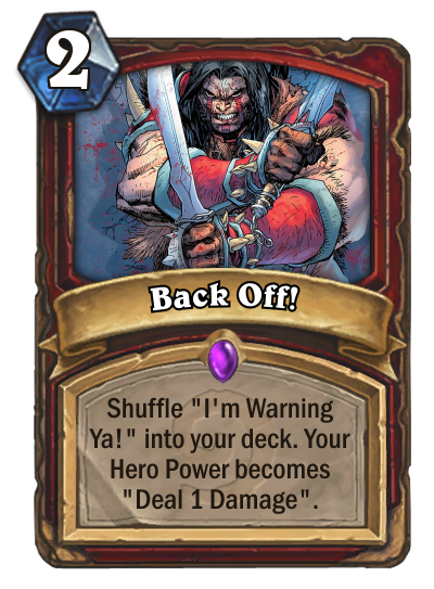 Back Off!