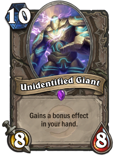 Unidentified Giant