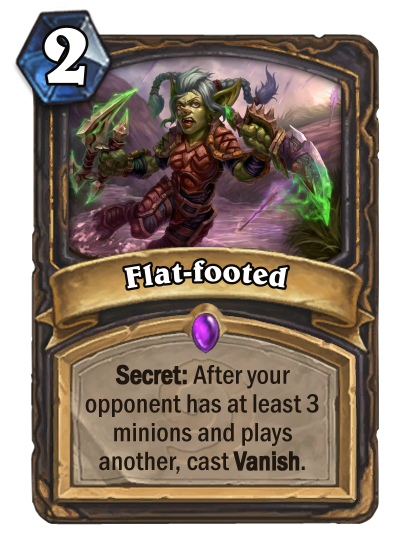 Flat footed