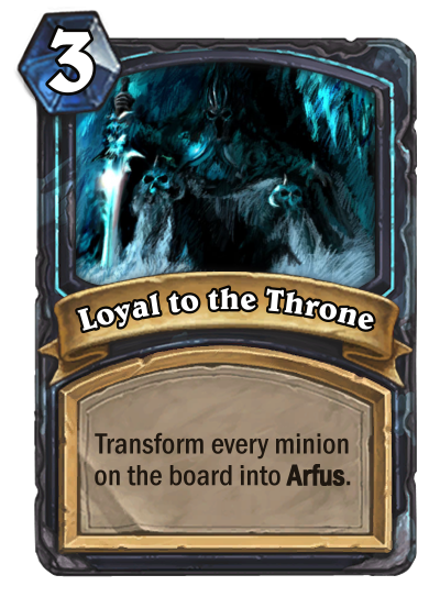 Loyal to the Throne