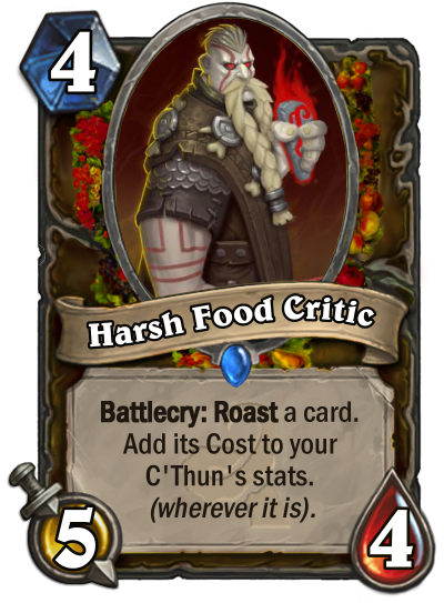 Harsh Food Critic