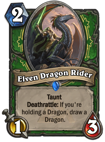 Elven Dragon Rider