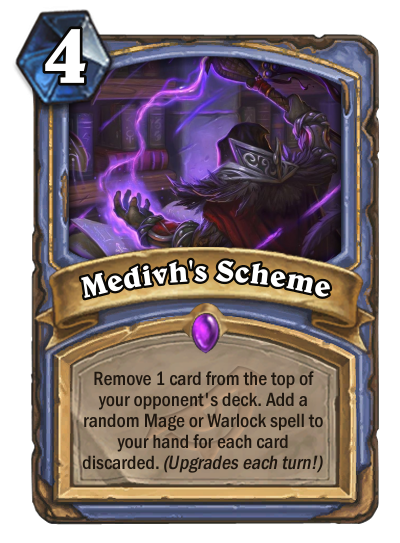 Medivh is back! He seems to be recovering from his demon possession. Though he seems set on destroying Khadgar and Dalaran.