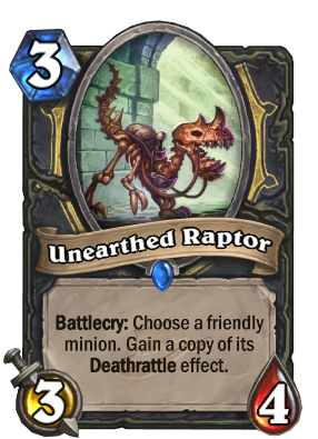 Unearthed Raptor