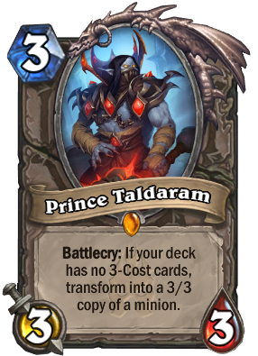 Image result for Prince Taldaram hearthstone