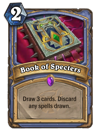Draw 3 cards. Discard any spells drawn.