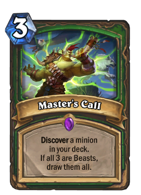 Image result for master's call