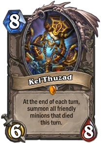 works hearthstone how in crafting Cards Hearthstone  Kel'Thuzad