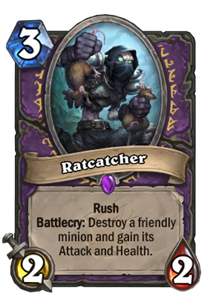 in how crafting works hearthstone Cards Hearthstone Ratcatcher